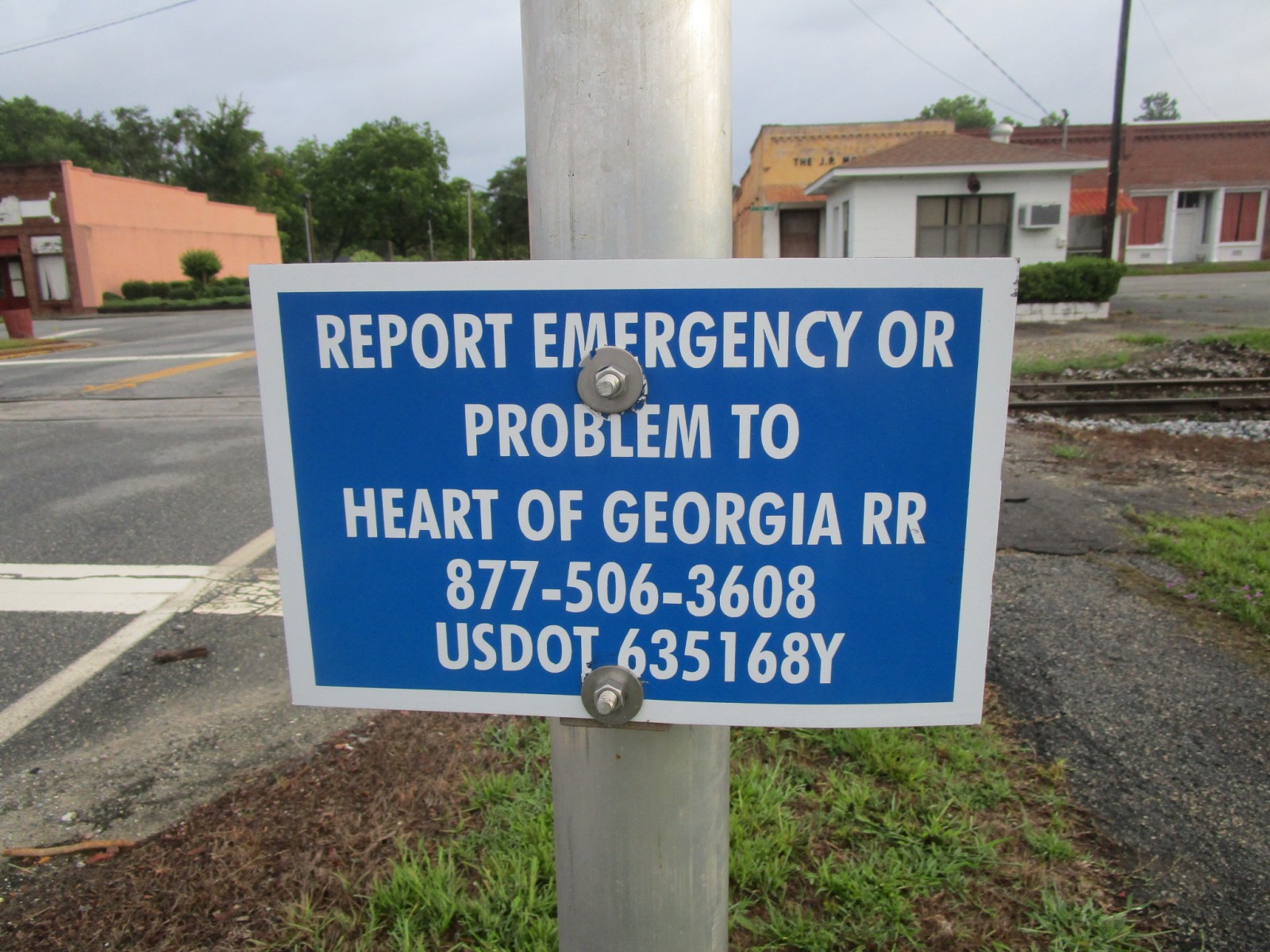 2nd Street (GA 19) (Glenwood, GA) (Out of Service)