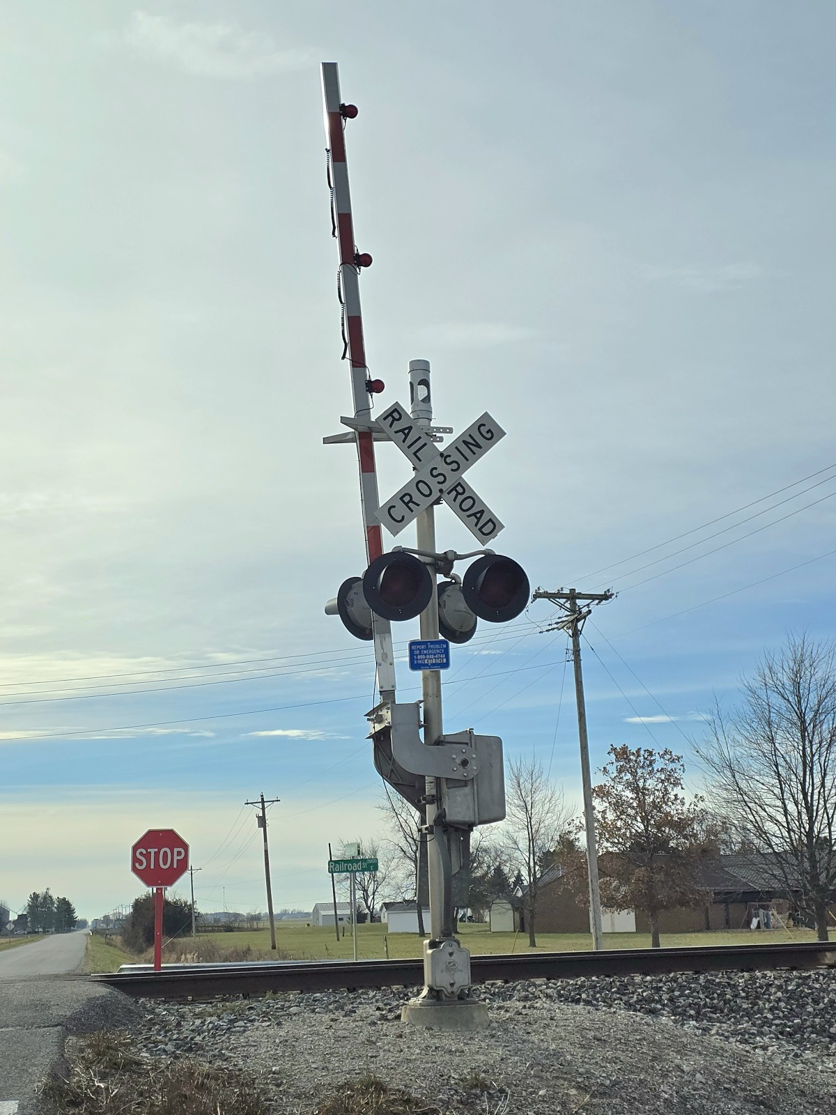 Two State Line Line Signs State Line Road (Payne, OH)