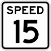 Speed Limit 10

Used in Parks.